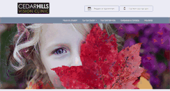Desktop Screenshot of cedarhillsvision.com
